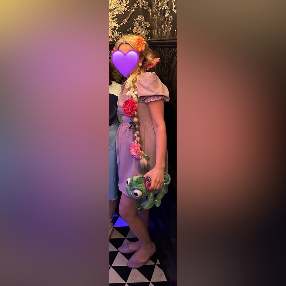 Rapunzel mini dress